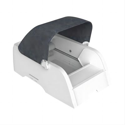 Smart Automatic Cat Litter Box mit eingebautem Geruchsauslöscher arbeitet mit dem Sammeln von Katzenmüll