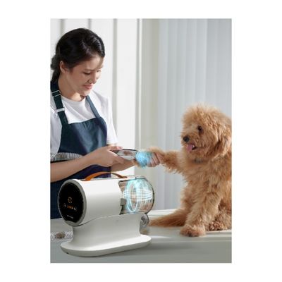 Vakuumbürste 5-in-1-Haustierpflegeset 600 W Haustiertrockner-Gebläse für Hund und Katze