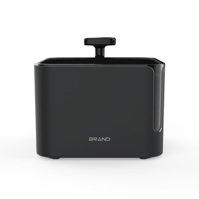 Schwarze automatische Haustier-Wasser-Schüssel 2.5L 360 Grad-drehbarer Wasserauslauf mit Kamera 0