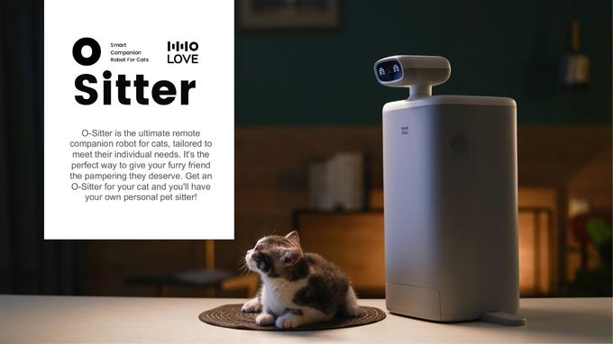 Roboterbegleiter DCs 12V 300W für die Katzen-drahtlose Verbindung lärmarm 0