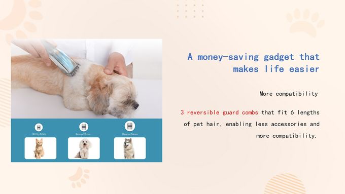 Multi 5 1 in den Haustier-Pflegenprodukten Cat Dog Pet Grooming Kit mit Vakuumsog 2