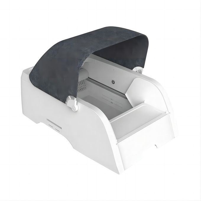 Smart Automatic Cat Litter Box mit eingebautem Geruchsauslöscher arbeitet mit dem Sammeln von Katzenmüll 0